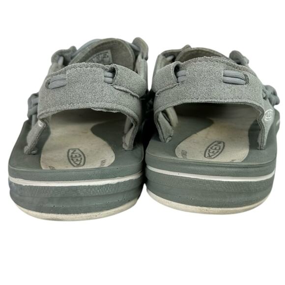 Keen Uneek Sandals Silver Mens Size EUR 40 US 9.5 1013096 - Picture 6 of 7